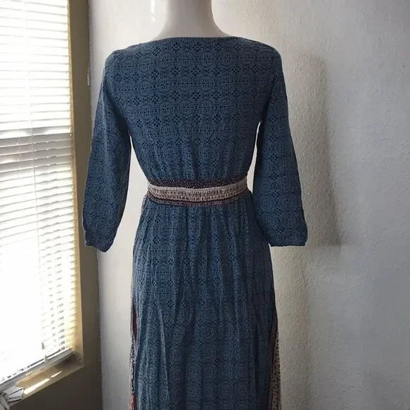 Maxi shirt with paisley print - Picture 7 of 7